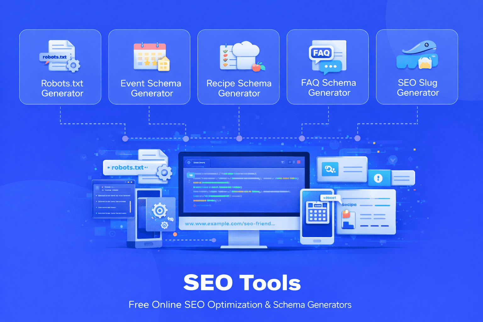 Free SEO Tools - Schema Generators & URL Optimizers at EveryWebTool.com